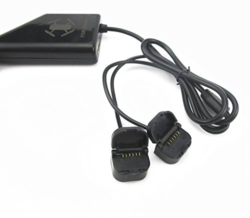 ZEEY-3-In-1-Car-Charger-for-DJI-SPARK-Drone-Battery-Remote-Controller-Car-Adapter-with-Two-Battery-Charging-Ports-One-USB-Charging-Port