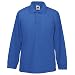 New Fruit of the Loom Childrens Kids Long Sleeve Polo Shirt Royal 3/4