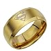 19 Likes Superman Logo Golden Metal Ring For Men RS.199.00