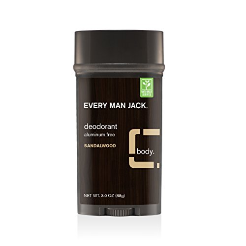 Every Man Jack Aluminium Free Sandalwood Deodorant, 89 ml