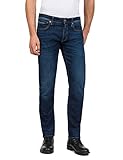 Straight Fit Replay Herren Grover Straight Jeans, Blau (Dark Blue Denim 7), W30/L32