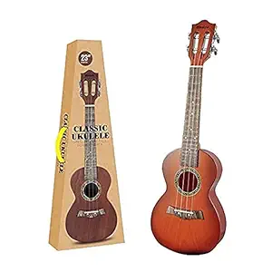 Dyomnizy 4-String Musical Instrument Guitar, Acoustic Guitar Learning Kids Toy