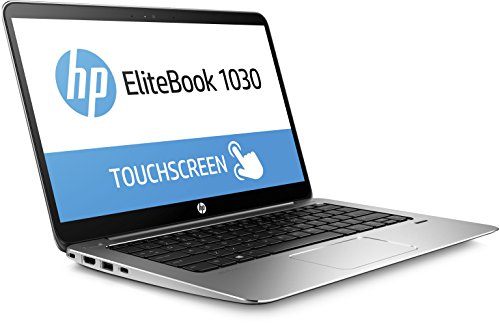 HP Elitebook 1030 G1 Z2U92ES  13 3 inch QHD touch display  laptop  Intel core m5  6Y54    256GB SSD  8GB RAM  Windows 10  silver metallic grey