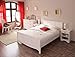 Produktbild expendio Schlafzimmer Marla 5 Kiefer weiß Bett 140x200 Kommode 2X Nachttisch Schubkastenkommode Jugendzimmer