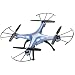 Produktbild Syma X5HC 2.4G 4CH RC Quadrocopter Drohne (2.0MP HD Kamera, 3D 360°Flips, High-Hold, Headless-Modus, Built-in 6-Achsen Gyro, LED Licht) Blau