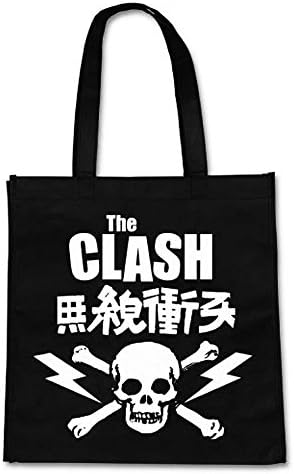Official Eco Shopper Tote Shopping Bag THE CLASH Punk Skull