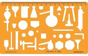 Isomars Chemistry Chemical Engineering Science Drafting And Design Template Stencil Symbols Technical Drawing Scale