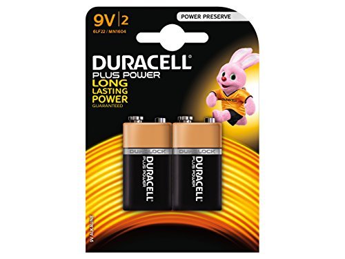 Price comparison product image Duracell Twin Pack of 9V Batteries - XMS16BATT9V