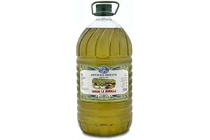 ACEITE DE OLIVA VIRGEN EXTRA CORTIJO LA MURALLA Aceite de Oliva Virgen Extra - Hojiblanca - Garrafa 5 Litros – Extracción en frío – Olivar tradicional - Parque Natural de la Subbética Rute, Córdoba, Andalucía - [PRODUCTO DE ESPAÑA]