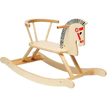 jouet a bascule en bois