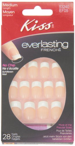 Kiss Products, Inc. Kiss Everlasting French 28 Piece Nail Kit, Infinite by "Kiss Products, Inc."