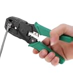 Pinza A Crimpare I Fili Cricchetto Tagliacavi Per 4P, 6P, 8P - 12