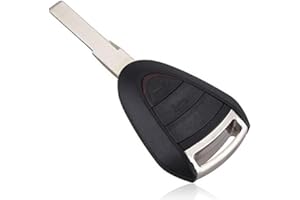 CLE PLIP Compatible con Cayenne Boxster Cayman 997 Carrera y 911 Targa Carcasa 3 botones Mando a distancia @Pro-Plip