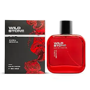 Wild Stone Ultra Sensual Perfume Spray for Men, 100ml, A Sensory Treat for Casual Encounters, Aromatic Blend of Masculine Fragrances
