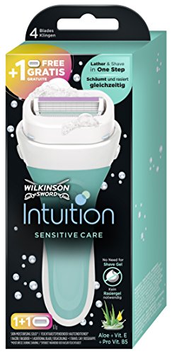 Wilkinson Sword Intuition Sensitive Care Rasierer Starterset mit 2 Klingen - 2
