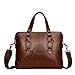 Produktbild Nasis Herren Retro PU Leder Handtasche/ Aktentasche/ Schultertasche 34x27x6CM AY4030 (kaffee)