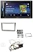 Produktbild Pioneer AVH-A200BT USB DVD 2DIN Bluetooth CD MP3 Autoradio für Opel Corsa D Astra H Zafira B satin-stone