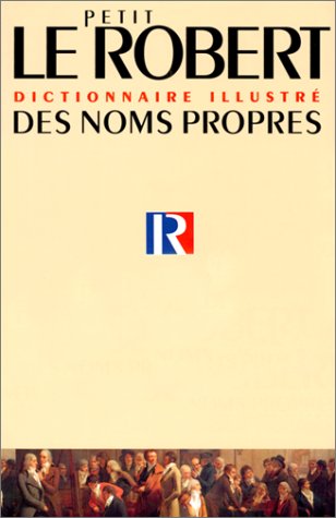 couverture de : Le petit Robert des noms propres