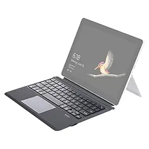 YKDY 1087D Magnetic Colorful Backlight Bluetooth V3.0 Keyboard with Touchpad for Microsoft Surface GO