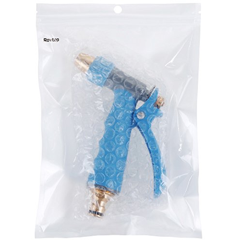Rovtop Verstellbarer Garten Handbrause Hochdruck Gartenbrause Wasserdurchfluss für Garten Bewässerung Robust und Leistungsstark - 8