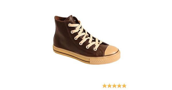 converse leather tan