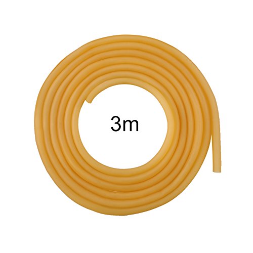 6*9mm Natural Latex Rubber Band Rubber Hose Catapult Slingshot Replacement for Outdoor Playing Hunting 3M