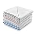 Bamboo Baby Bath Linen - 1 x Luxury Bamboo Hooded Baby Towel 600gsm - Assorted Colours (Biscuit)