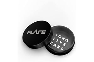 Flare Audio Pocket Capsule Black - Tough Aluminium, Water-proof, Screw Lid