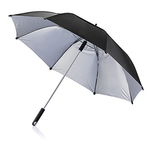 Preisvergleich Produktbild XD Design 27" Hurricane Storm Umbrella, 120 cm, Black