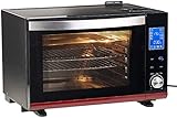 2in1-Ofen inklusive 2 x Gitterrost, Backblech, Entnahme-Griff, Wasser-Auffangbehälter und deutscher Anleitung. Konvektomat - Außerdem relevant oder passend zu: Dampfgartöpfe, Multikocher, Miniküche, Pizzaofen, Heissluft, Dampfgar, Desktop, Kuchen, Küche, Grill, Pizza, Kombi, Gerät, Mini