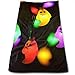 Produktbild ewtretr Luxus Handtücher,Ghost LED Holiday Outdoor Light Kitchen Towels - Dish Cloth - Machine Washable Cotton Kitchen Dishcloths,Dish/Tea Towels for Drying,Cooking,Baking (12 X 27.5 Inch)
