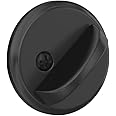 Schlage B80 622 Deadbolt with Standard Trim, Door Bolt with No Cylinder, Highest Residential Security, Matte Black