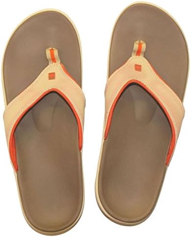 Spenco Total Support Mens Sandals | Toe Thong Style ' Yumi' | Orthotic Arch Comfort | Colour Dye Smudge Defect | Clearance Price