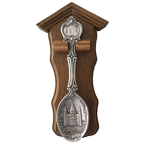 Preisvergleich Produktbild Artina Jahreslöffel 2019 auf Eichenbrett Mainzer Dom