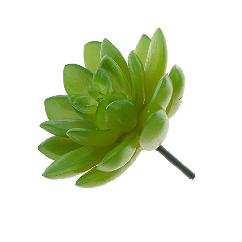 künstliche Pflanze Blume Laub Pflanze Seerose Dekor Kunststoff 9 Typ – #7 - 9