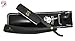 BeautyTrack® - Classic Shaving Razor - Pure Wood Stylish Handle - Shaving Razor,Handmade Stainless Steel - Straight Razor - Classic Salon Barber Razor - Cut Throat Razors + Safety Pouch Ideal gift ideas for Gentlemen`s