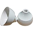 Ceiling Fan Canopy Cover White (2pcs Set)