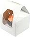 Produktbild Premium Cupcake Box für einzelnen Cupcake mit Fenster und Trennwand (10) 1. Klasse Post