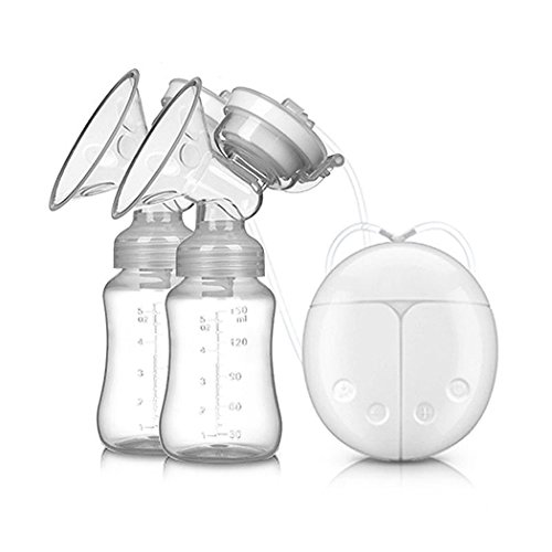 Tire-laits,Little ants Tire-lait électrique pompe à double sein pompes à lait à double contrôle lait d'aspiration et de poitrine massager soins du sein USB charge, Pompes d'allaitement Portable