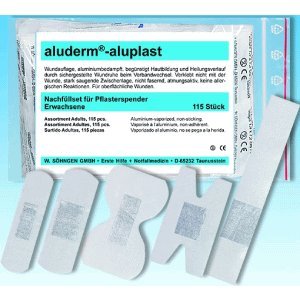 Preisvergleich Produktbild Söhngen Nachfüllset für Pflasterspender aluderm komplett VE=115 Stück