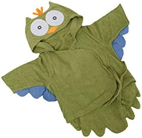 Baby Cotton Bathrobe (Shark, Owl, Mouse, Lion) (Owl)