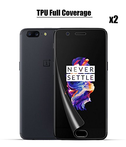 [2 Stück] OnePlus 5 Schutzfolie, Beyeah OnePlus 5 Accessories with [TPU screen Protector] [Anti-Kratzen] [Anti-Öl] [lebenslange Garantie]