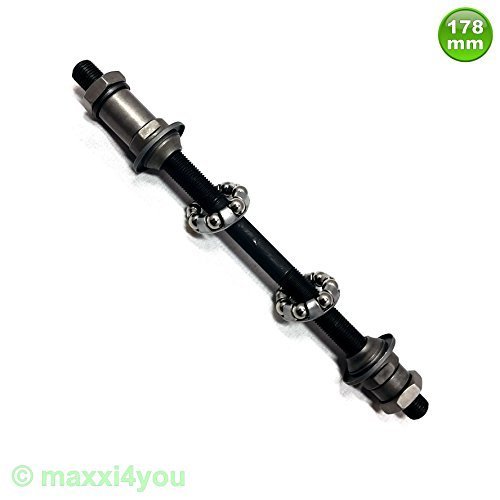 Fahrrad Achse Hinterradachse Fahrradachse Ø 9,5 mm Länge: 178 mm - 01239902