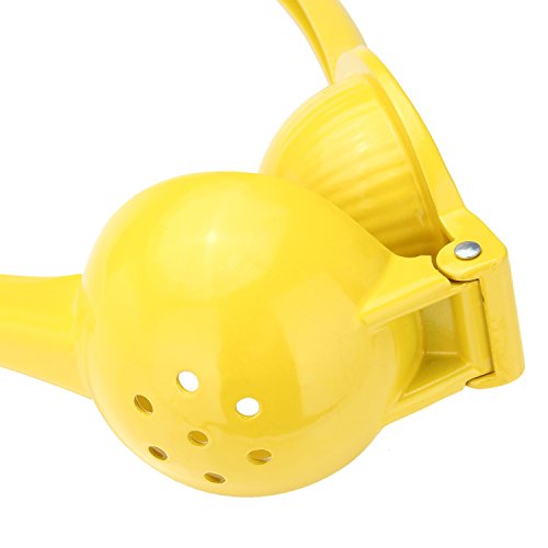 Zitronenpresse, Smacho Prämie Qualitäts Limettenpresse Orangenpresse Zitruspresse Handpresse (Gelb) - 4