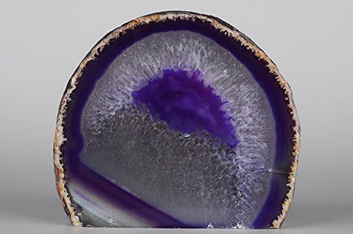 Agate cut base dyed - Each agate is hand selected for it's natural beauty, a sunning home décor ornament