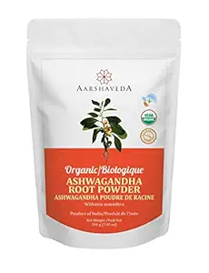 Aarshaveda Organic Ashwagandha Root Powder 200 Gm