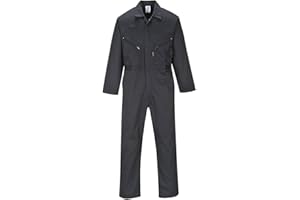 Portwest Overall Liverpool, Größe: M, Farbe: Schwarz, C813BKRM