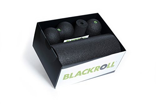 BLACKROLL BLACKBOX Faszientool-Set – das Original. Selbstmassage-Produkte für die Faszien in schwarz + DVD & Übungskarte - 2