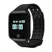 Produktbild SeniorMar Z66 Wasserdichte Touch Operation Smart Uhr Silikonband Sport Smartwatch 0,95 Zoll OLED Screen Uhr Für Android Für iOS