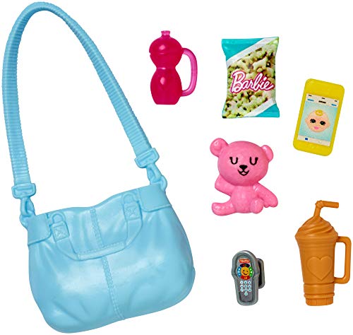 Barbie FJB00 Skipper Babysitters Puppen und Kinderwagen Spielset, Multi-Colour - 8